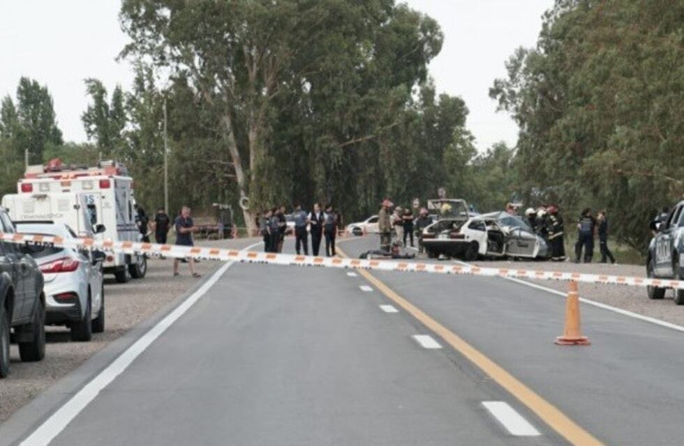 Tres muerto en un grave accidente ocurrido en Las Heras