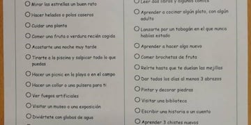 La tierna lista de tareas que un maestro le dejó a sus alumnitos