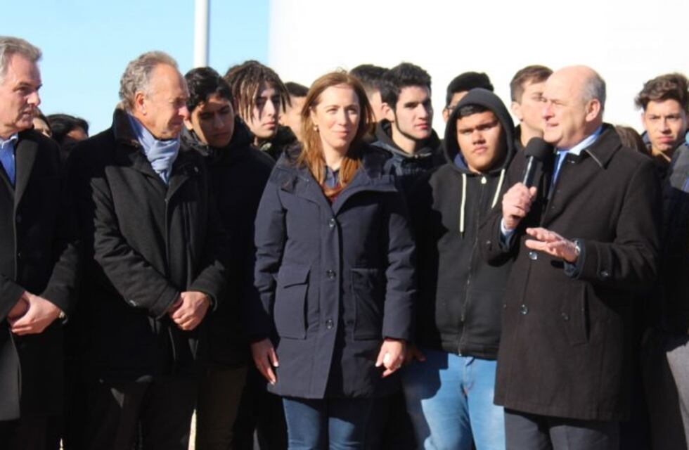 Macri y Vidal visitaron el Parque Eólico Pampa Energía 3