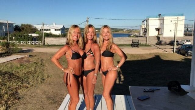 Dieron cátedra: a sus 56 años, las Trillizas de Oro sorprendieron con su físico\u002E