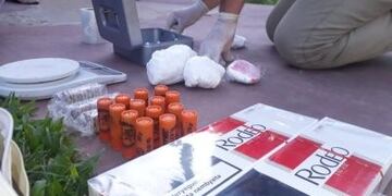 Las tareas de inteligencia de la fuerza policial permitieron atrapar el dealer\u002E (Prensa Policía del Chaco)