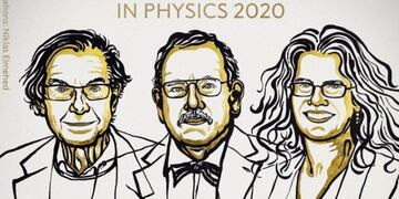 Ganadores del Nobel de Física 2020\u002E (DPA)
