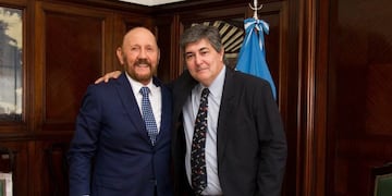 GIldo Insfrán se reunió con el Secretario de Energía, Sergio Lanziani