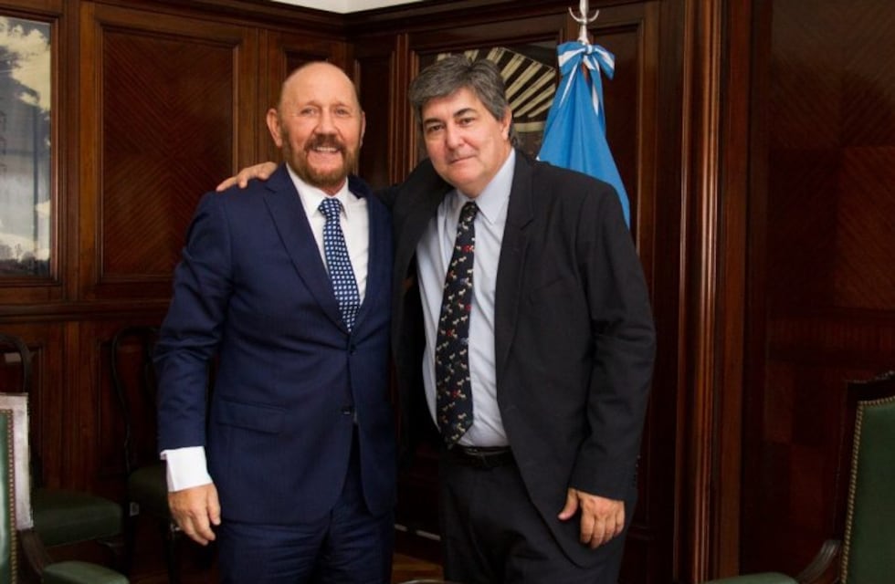 Insfrán se reunió con los funcionarios nacionales, Basterra y Lanziani