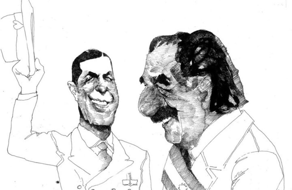 "No estaremos a la merced de una bruma de generales", escribió  Borges sobre la democracia