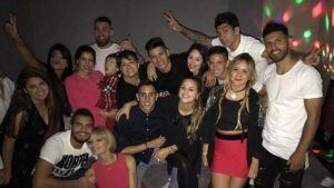 Jugadores del City festejan Navidad