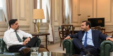 El ministro Trotta recibió a Herrera para tratar temas eferidos a la educación\u002E (M\u002E de Educacion)
