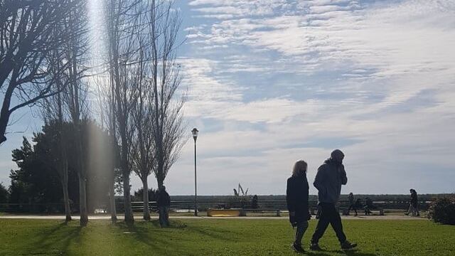 Algunas nubes en Rosario