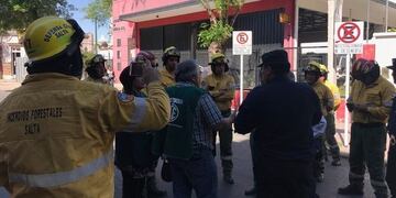 Reclamo de brigadistas\u002E (El Tribuno)