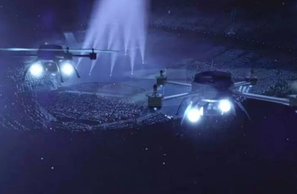 El Gobierno mendocino gastará $1,5 millones en un show de drones para la Vendimia