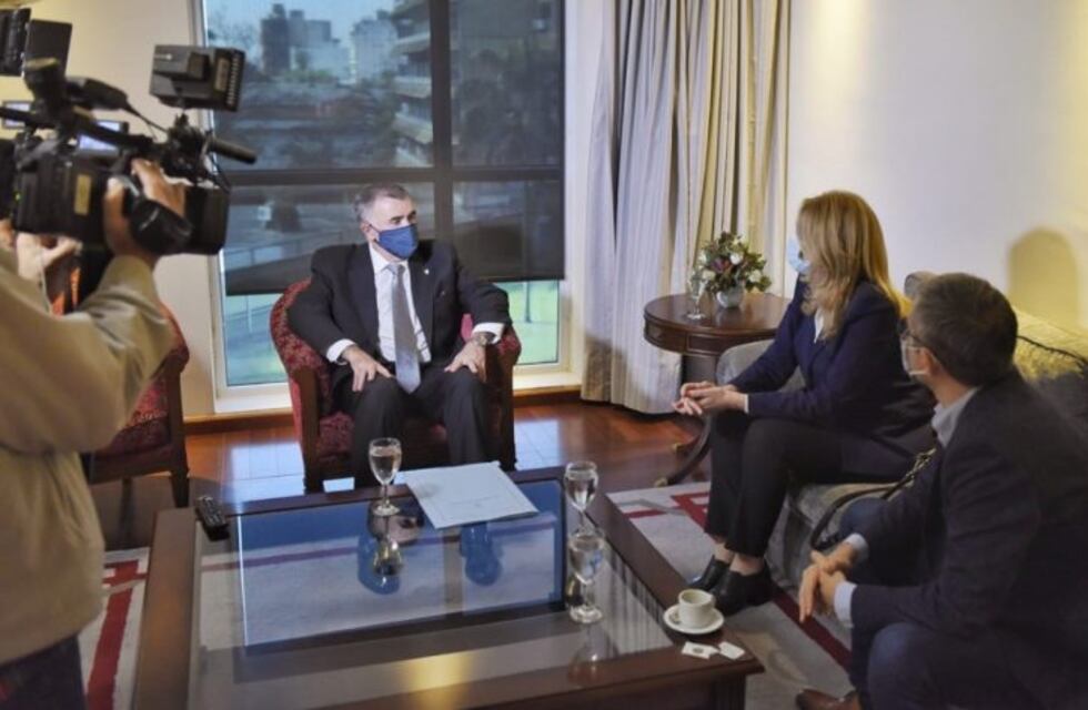 Legislatura: Osvaldo Jaldo recibió a Silvia Elías de Pérez y José María Canelada