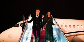 Mauricio Macri y Juliana Awada llegaron a Vietnam\u002E