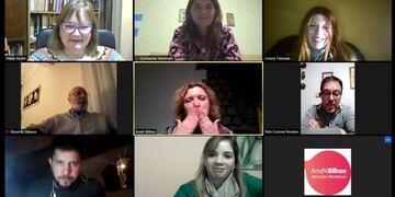 Reunión de radicales rosaleños con la diputada Anahí Bilbao