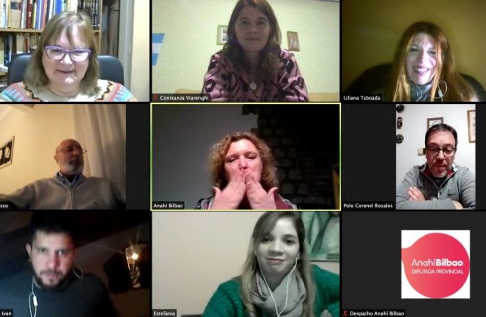 Reunión de radicales rosaleños con la diputada Anahí Bilbao