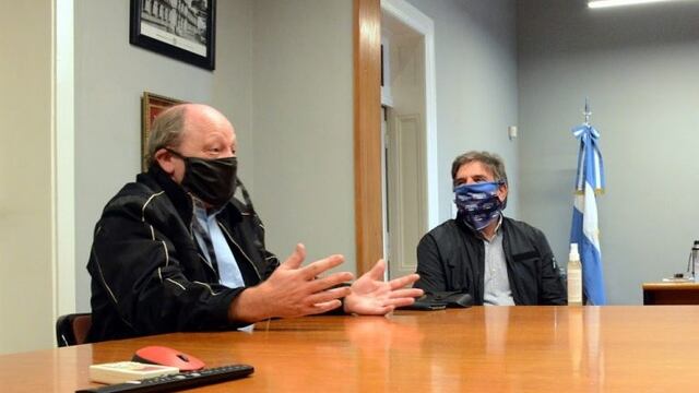 El cerrajero se reunió con autoridades de la UNR para poner en marcha el proyecto\u002E (@gobsantafe)