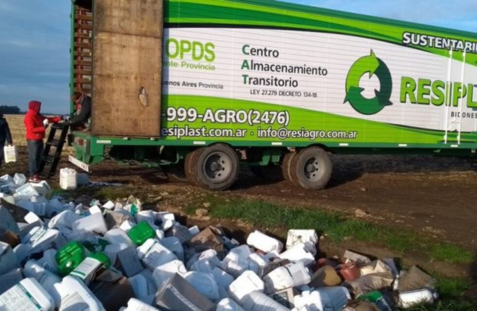 Se dispondrá de un CAT móvil para envases vacíos de agroquímicos