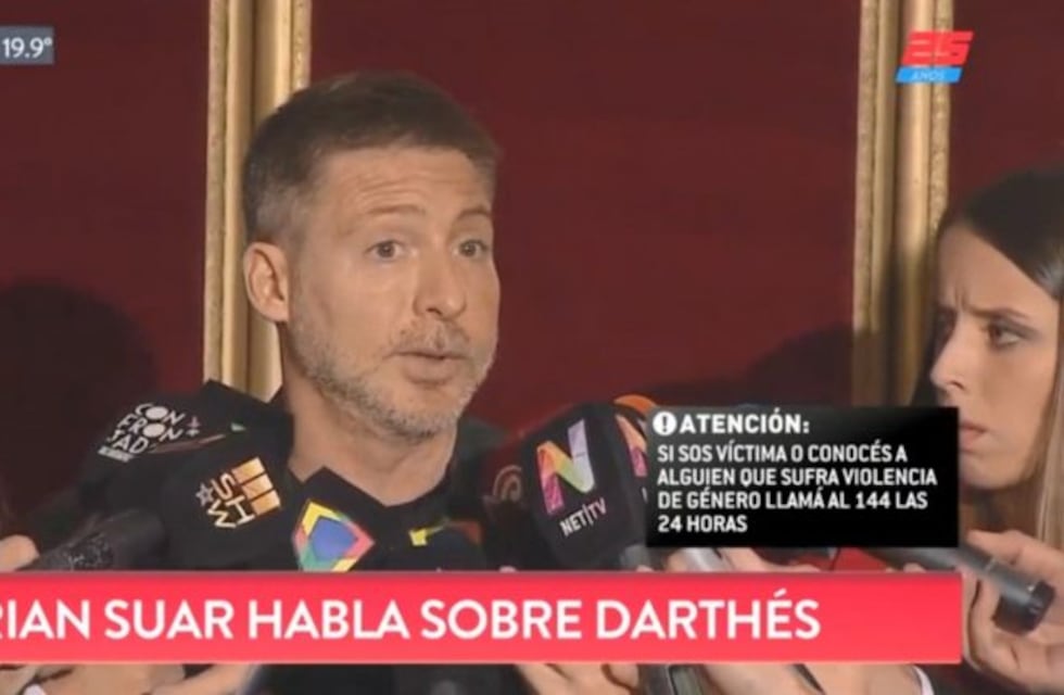Adrián Suar: "Con Juan Darthés hice una evaluación equivocada"