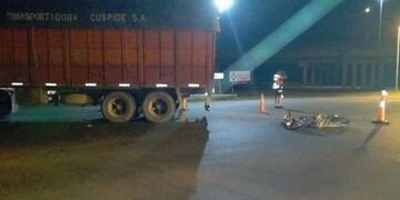 Accidente fatal en Villa María, el martes 22 de enero 2019\u002E