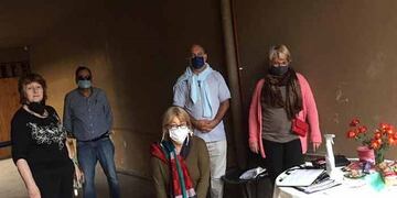 La Pastoral de Adicciones de Cáritas se reunió con el ministrro Samuel López