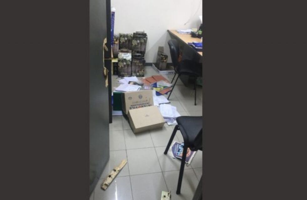 Robos y destrozos en sede de Surrbac