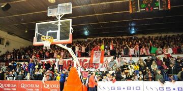 El Ángel Sandrín, el bastión Albirrojo que se mantiene invicto en los play offs\u002E