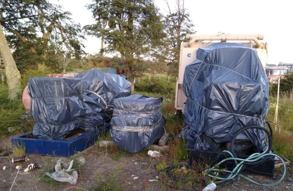 Tolhuin: hallaron dos generadores eléctricos abandonados que pueden ser reutilizados