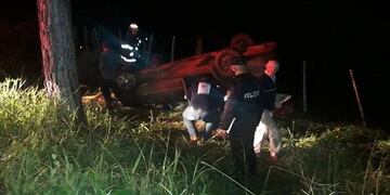 El conductor, de 63 años, perdió el control de su vehículo\u002E