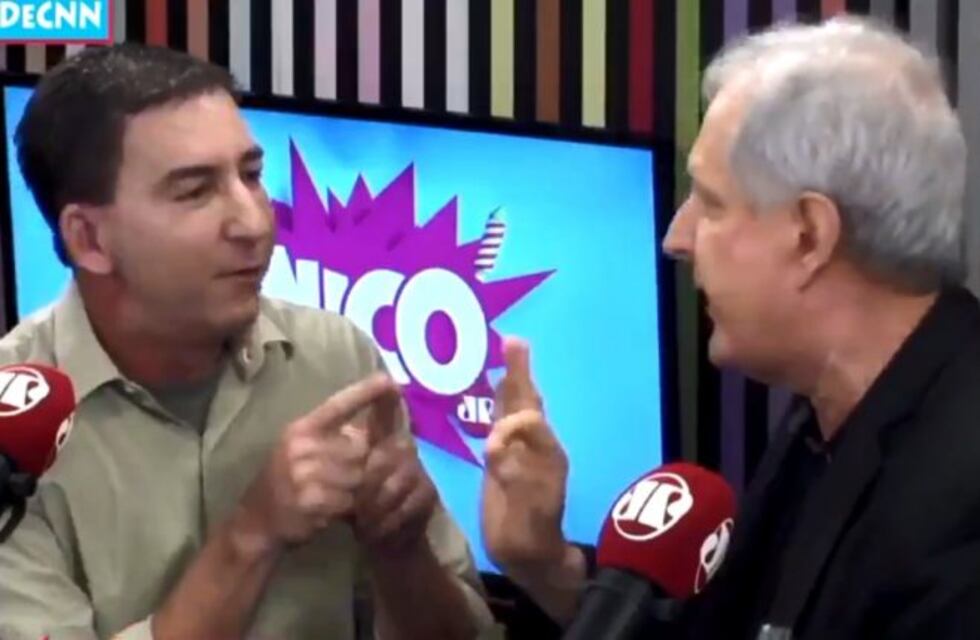 Pelea al aire entre periodistas brasileños: uno le pegó una cachetada al otro en vivo