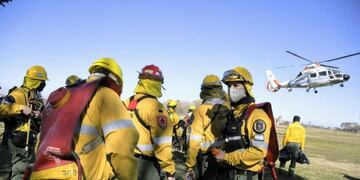 Los uniformados cuentan con dos aviones y un helicóptero de prefectura\u002E (@pablojavkin)