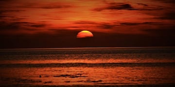 Atardecer en Miramar de Ansenuza - PH Hugo Giraudo