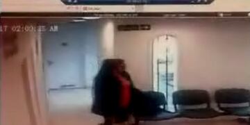 El robo ocurrió en la sede del Daspu Cerro y quedó filmado por las cámaras de seguridad\u002E