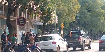 Allanamiento en una financiera de Rafaela