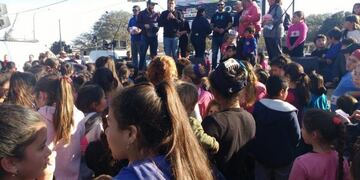 Barrio La Perla festejó el Día del Niño a lo grande