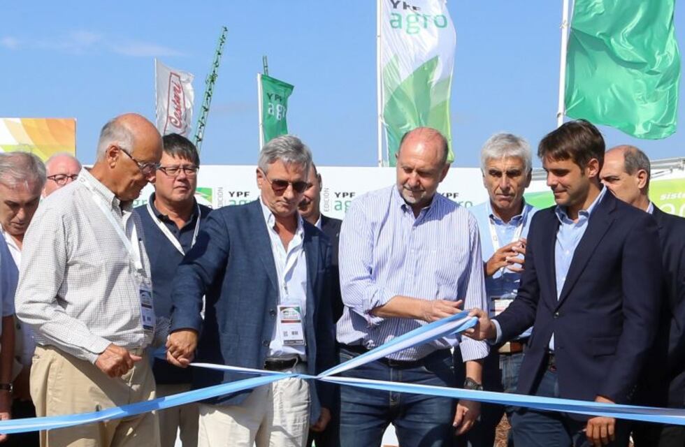 Omar Perotti crítico con el paro del agro en la apertura de Expoagro