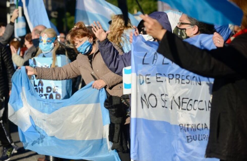 Banderazo contra el Gobierno: las mejores fotos en el Obelisco