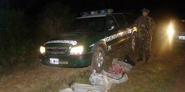 Condenados a cuatro años por transportar 38 kilos de marihuana