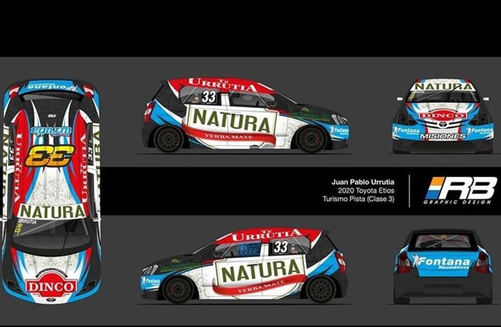 El obereño Urrutia presentó el nuevo diseño para el Etios que usará