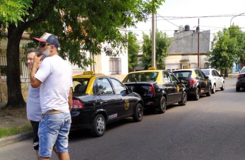 Tristeza y dolor en el último adiós al taxista Gerónimo Escobar