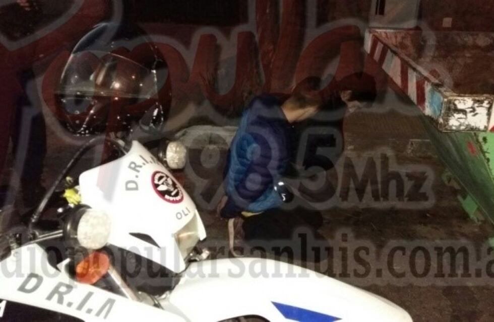 Detuvieron a dos motochorros en un control policial