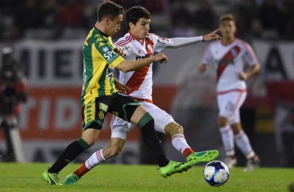Superliga: con un gol de Ferreira, River le ganó a Aldosivi en el Monumental