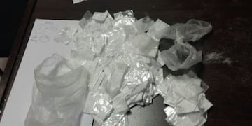 Droga oculta en una comisaría