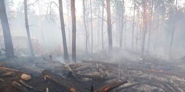 Los incendios en Córdoba en la zona de La Cumbrecita y la Domanda