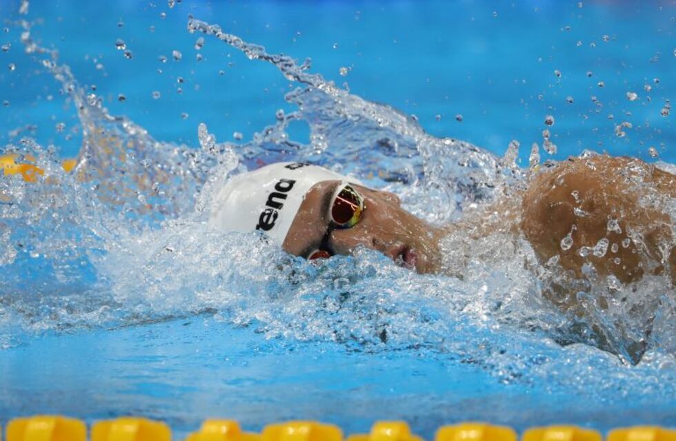 Federico Grabich no superó la primera serie de 100 metros libres del Mundial de Budapest