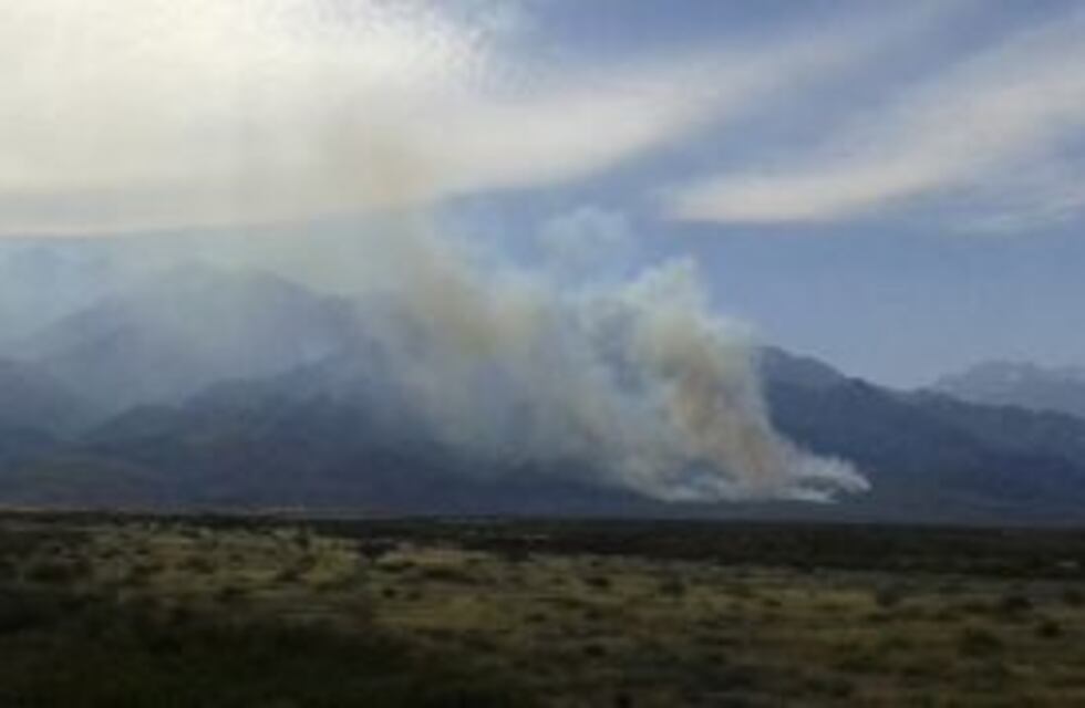 Se incendiaron cerca de 1.800 hectáreas en el Valle de Uco