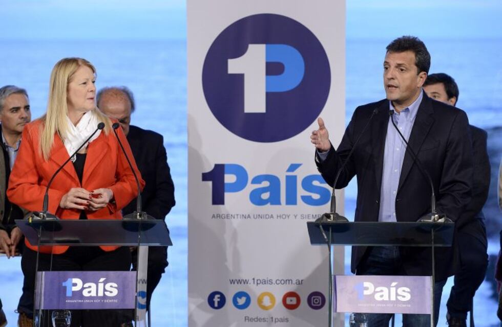 Sergio Massa será el primer candidato a senador nacional por el frente 1País y será secundado por Margarita Stolbizer