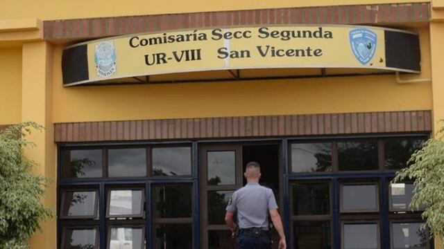 Operativo policial en San Vicente tras violento robo a pareja en su domicilio.