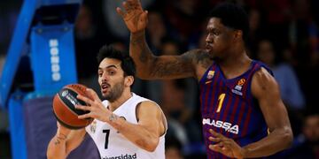 El cordobés Campazzo, mejor latinoamericano de la jornada