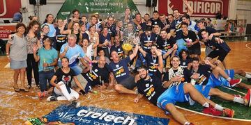 9 de morteros campeón de la Liga Cordobesa de Basquet