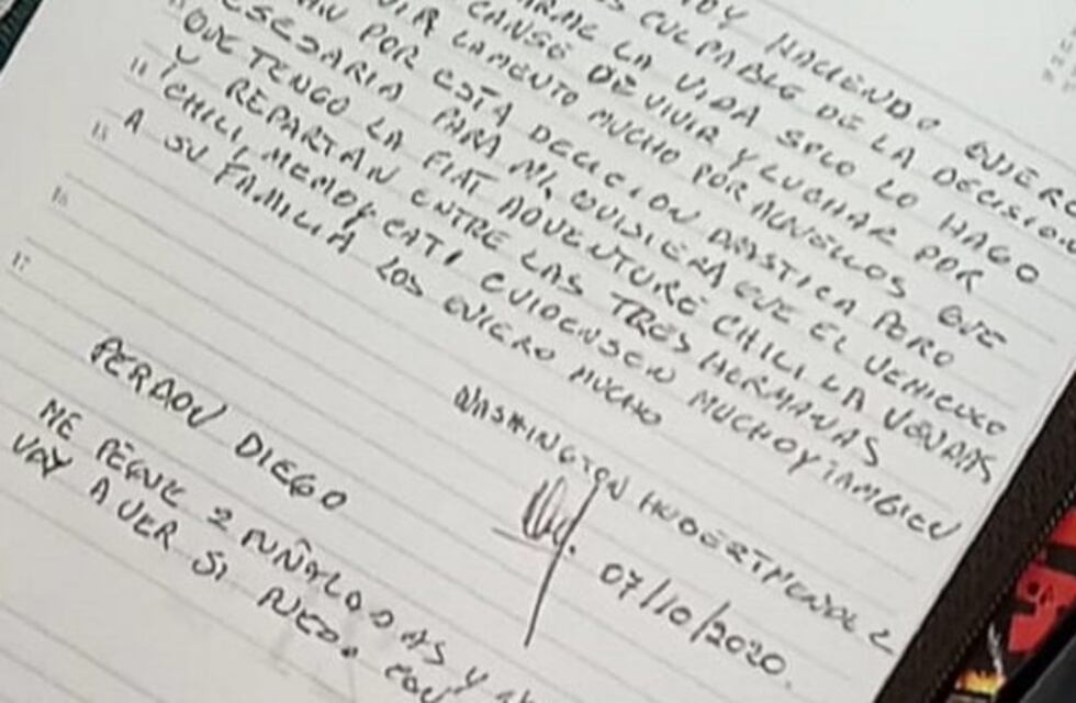 Un hombre acusado de abusar de cinco chicos dejó una carta y se fugó: "Me pegué dos puñaladas y no me muero"