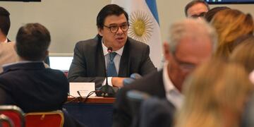 Claudio Moroni, inistro de Trabajo\u002E (Federico López Claro)